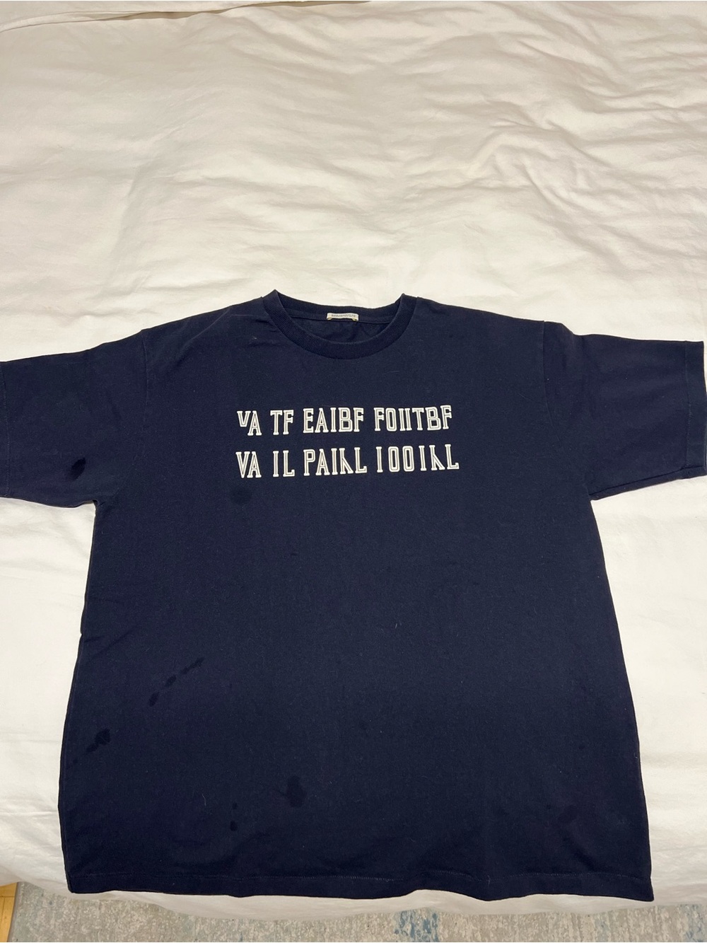 Bode Women’s Navy Short Sleeve Graphic Tee